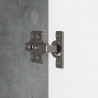 Bufet Betonowy szary 89 x 34,5 x 82 cm Drewno inżynieryjne