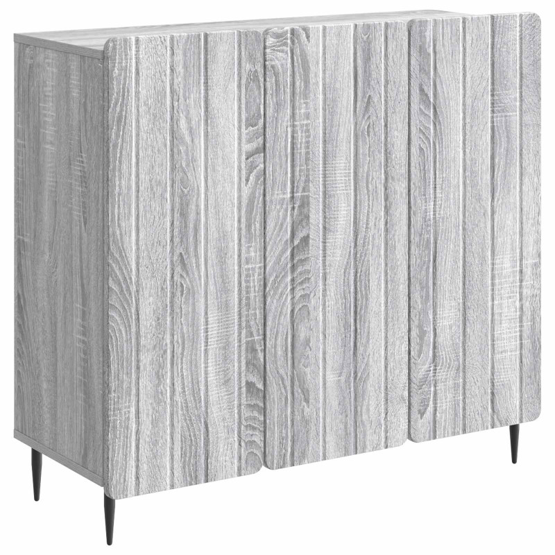 Bufet Szary Sonoma 89 x 34,5 x 82 cm Drewno inżynieryjne