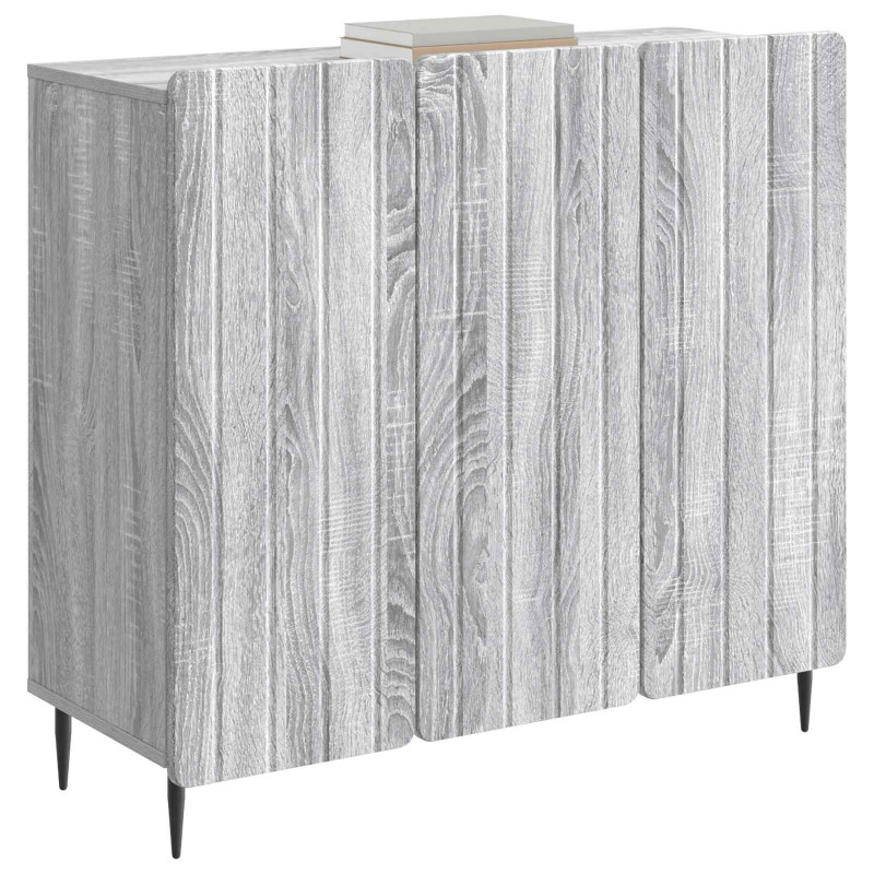 Bufet Szary Sonoma 89 x 34,5 x 82 cm Drewno inżynieryjne