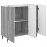 Bufet Szary Sonoma 89 x 34,5 x 82 cm Drewno inżynieryjne