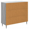 Bufet Szary Sonoma 89 x 34,5 x 82 cm Drewno inżynieryjne