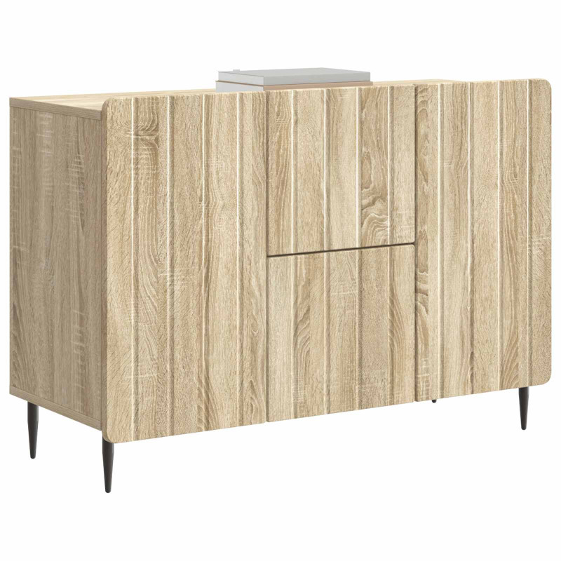 Bufet dąb Sonoma 89 x 34,5 x 62 cm Drewno inżynieryjne