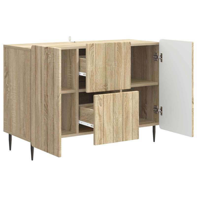 Bufet dąb Sonoma 89 x 34,5 x 62 cm Drewno inżynieryjne