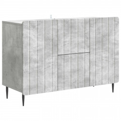 Bufet Betonowy szary 89 x 34,5 x 62 cm Drewno inżynieryjne