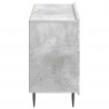 Bufet Betonowy szary 89 x 34,5 x 62 cm Drewno inżynieryjne