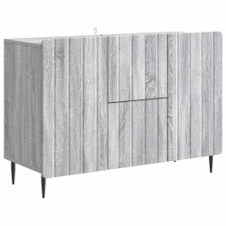 Bufet Szary Sonoma 89 x 34,5 x 62 cm Drewno inżynieryjne