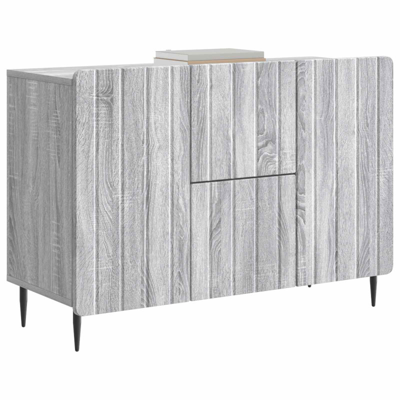 Bufet Szary Sonoma 89 x 34,5 x 62 cm Drewno inżynieryjne