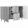 Bufet Szary Sonoma 89 x 34,5 x 62 cm Drewno inżynieryjne