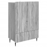 Bufet Szary Sonoma 66 x 34,5 x 97 cm Drewno inżynieryjne
