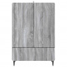 Bufet Szary Sonoma 66 x 34,5 x 97 cm Drewno inżynieryjne