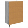 Bufet Szary Sonoma 66 x 34,5 x 97 cm Drewno inżynieryjne