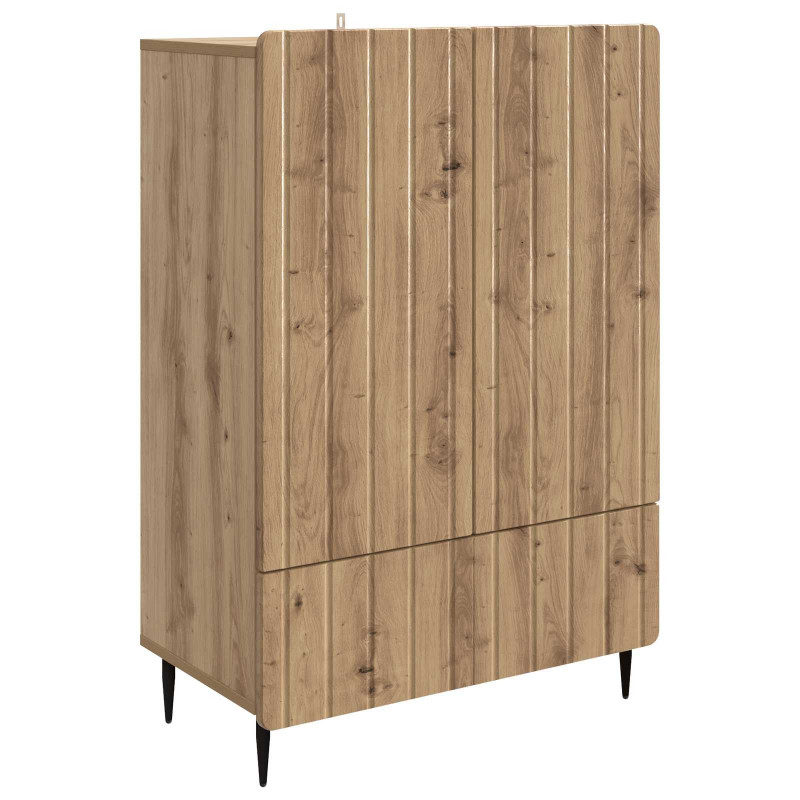 Bufet Dąb artisan 66 x 34,5 x 97 cm Drewno inżynieryjne