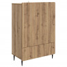 Bufet Dąb artisan 66 x 34,5 x 97 cm Drewno inżynieryjne