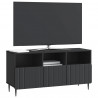 Szafka pod telewizor z szufladą Czarny 102 x 34,5 x 50 cm