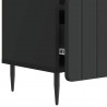 Szafka pod telewizor z szufladą Czarny 102 x 34,5 x 50 cm