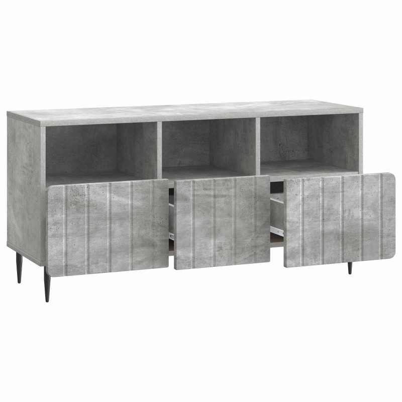 Szafka pod telewizor Betonowy szary 102 x 34,5 x 50 cm