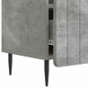 Szafka pod telewizor Betonowy szary 102 x 34,5 x 50 cm