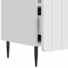 Szafka pod telewizor Biały wysoki połysk 102 x 34,5 x 50 cm
