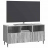 Szafka pod telewizor z szufladą Szary Sonoma 102 x 34,5 x 50 cm