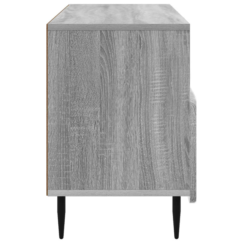 Szafka pod telewizor z szufladą Szary Sonoma 102 x 34,5 x 50 cm