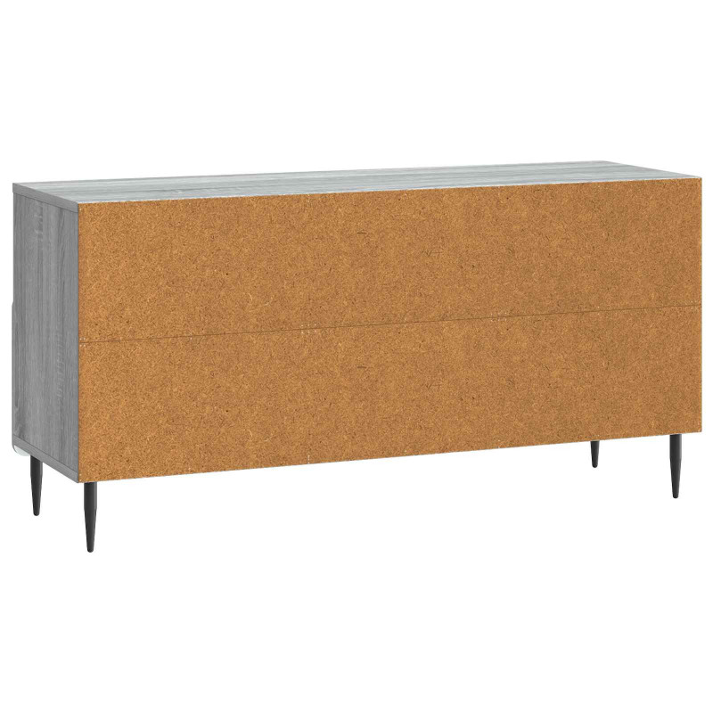 Szafka pod telewizor z szufladą Szary Sonoma 102 x 34,5 x 50 cm