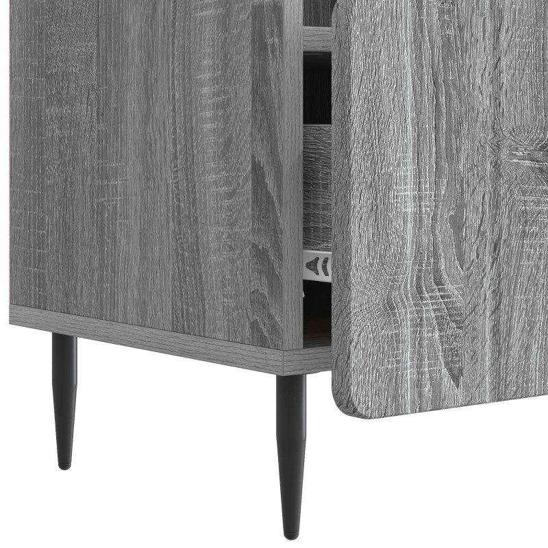 Szafka pod telewizor z szufladą Szary Sonoma 102 x 34,5 x 50 cm