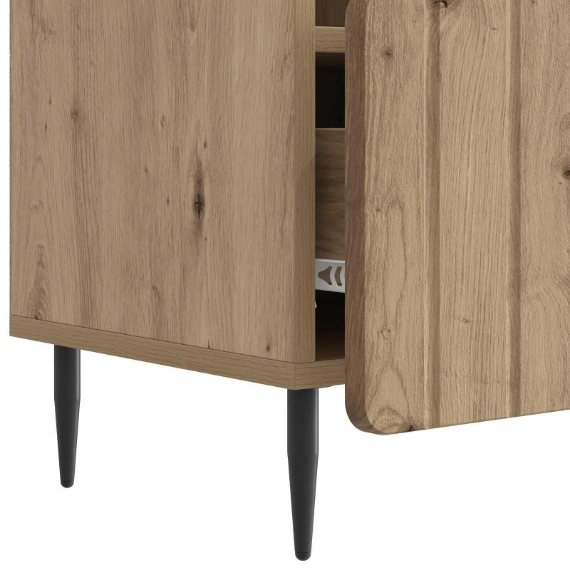Szafka pod telewizor z szufladą Dąb artisan 102 x 34,5 x 50 cm