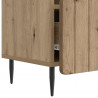 Szafka pod telewizor z szufladą Dąb artisan 102 x 34,5 x 50 cm