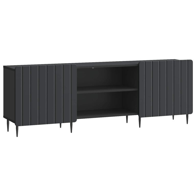 Szafka pod telewizor Czarny 150 x 31 x 52 cm