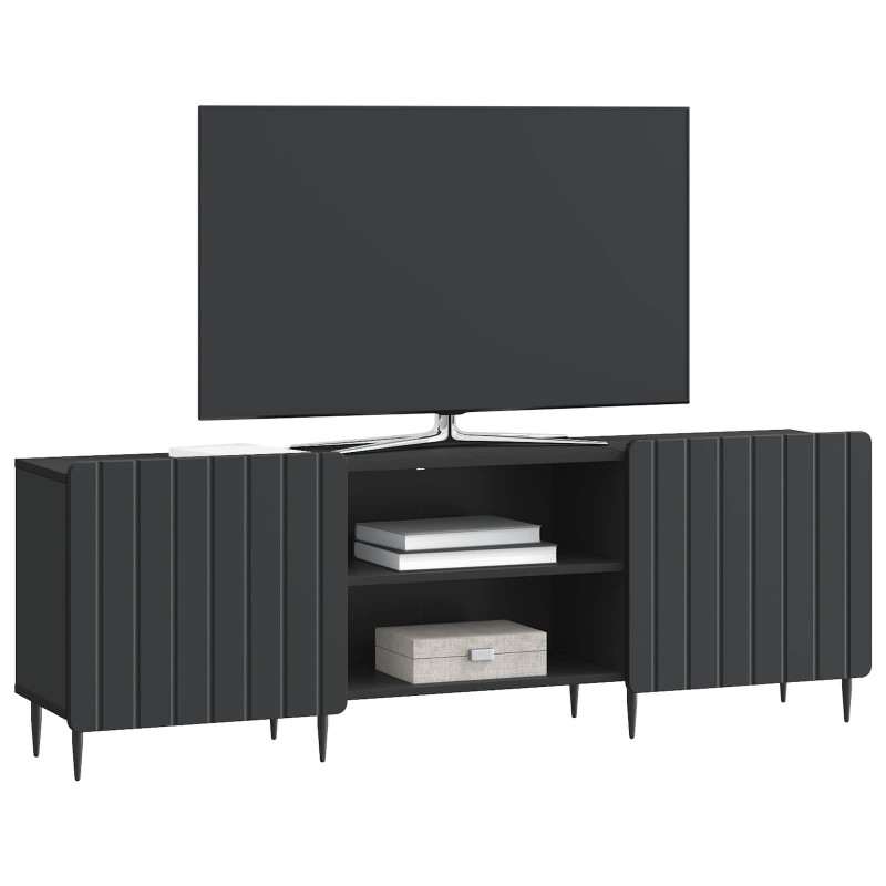 Szafka pod telewizor Czarny 150 x 31 x 52 cm