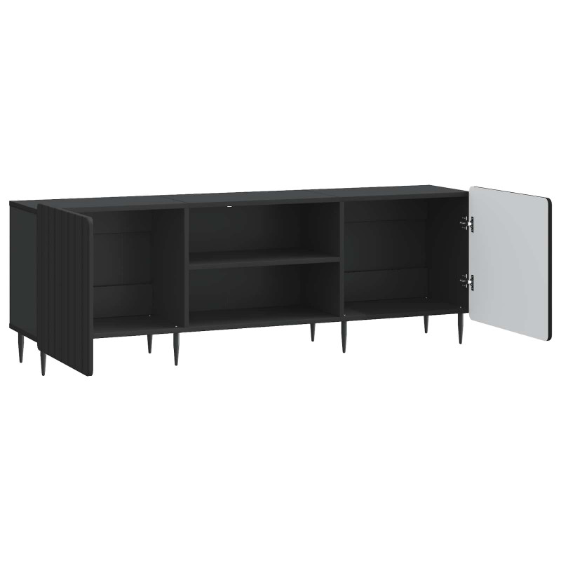 Szafka pod telewizor Czarny 150 x 31 x 52 cm
