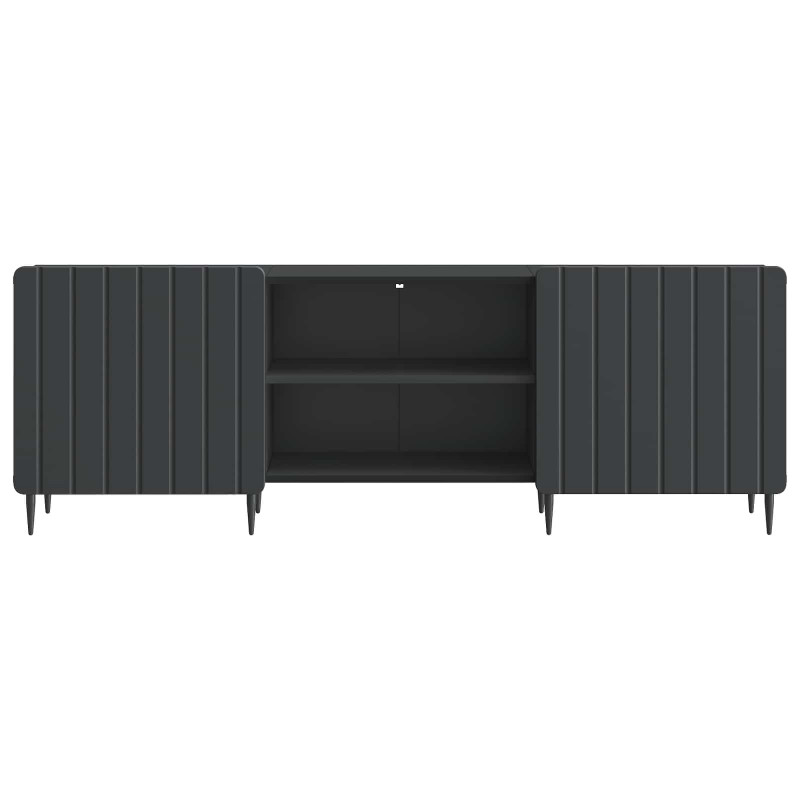 Szafka pod telewizor Czarny 150 x 31 x 52 cm