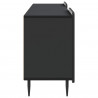 Szafka pod telewizor Czarny 150 x 31 x 52 cm