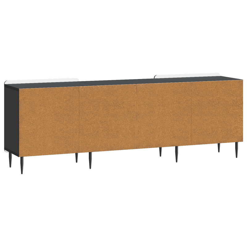 Szafka pod telewizor Czarny 150 x 31 x 52 cm