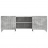 Szafka pod telewizor Betonowy szary 150 x 31 x 52 cm