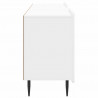 Szafka pod telewizor Biały wysoki połysk 150 x 31 x 52 cm