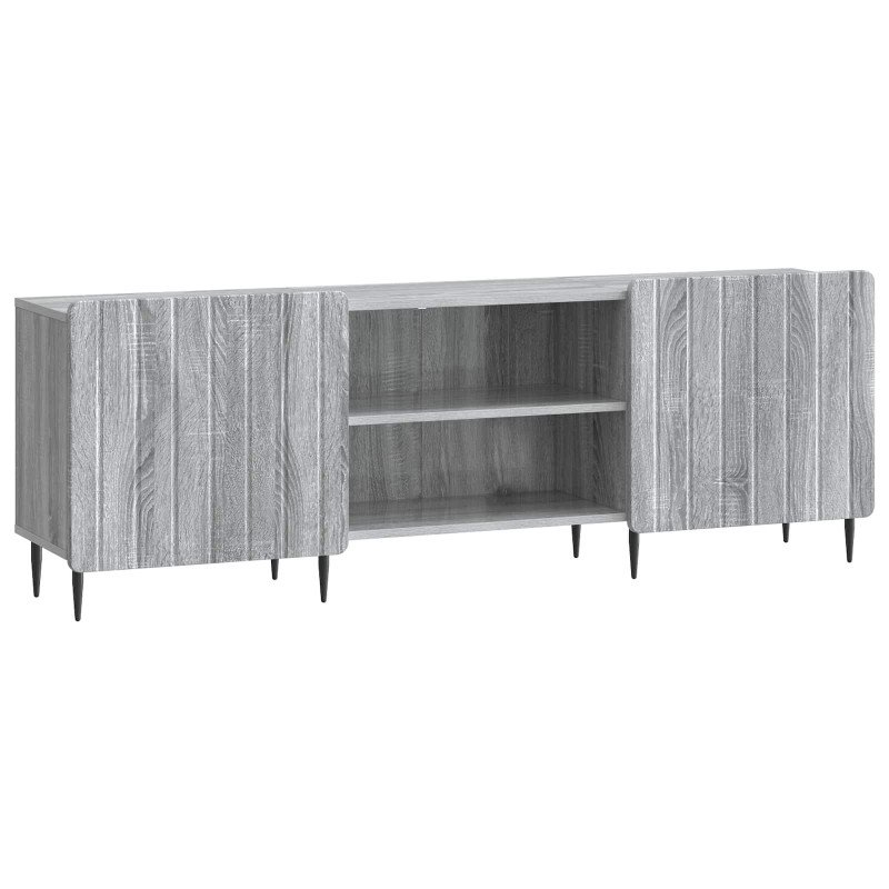 Szafka pod telewizor Szary Sonoma 150 x 31 x 52 cm
