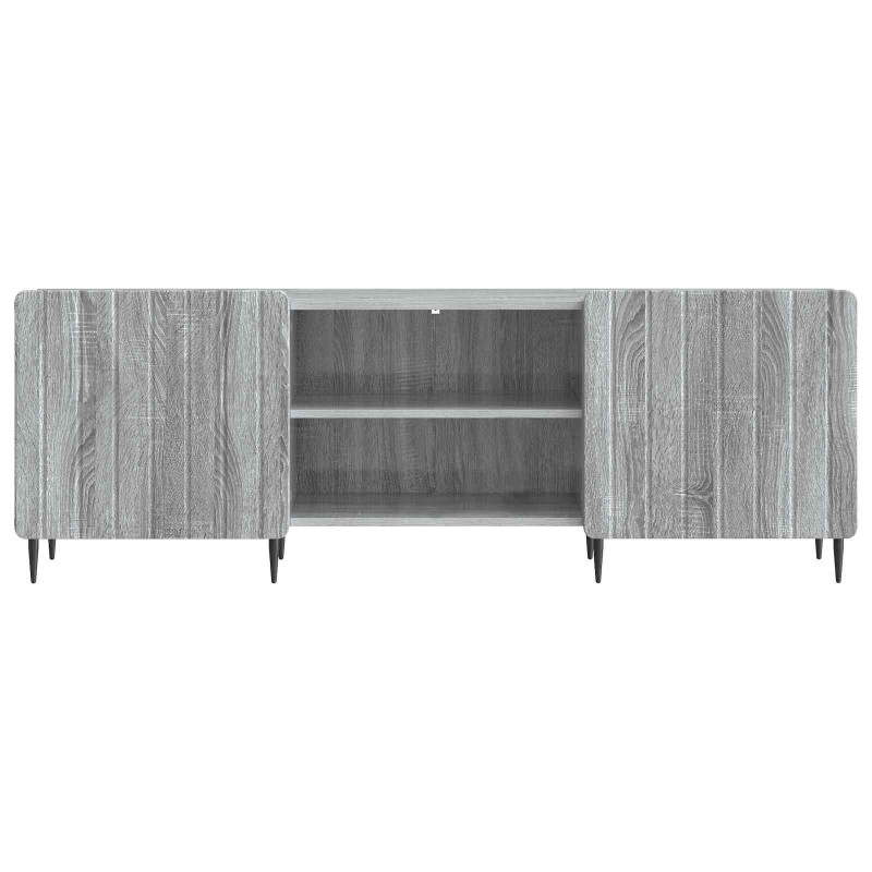 Szafka pod telewizor Szary Sonoma 150 x 31 x 52 cm