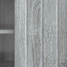 Szafka pod telewizor Szary Sonoma 150 x 31 x 52 cm