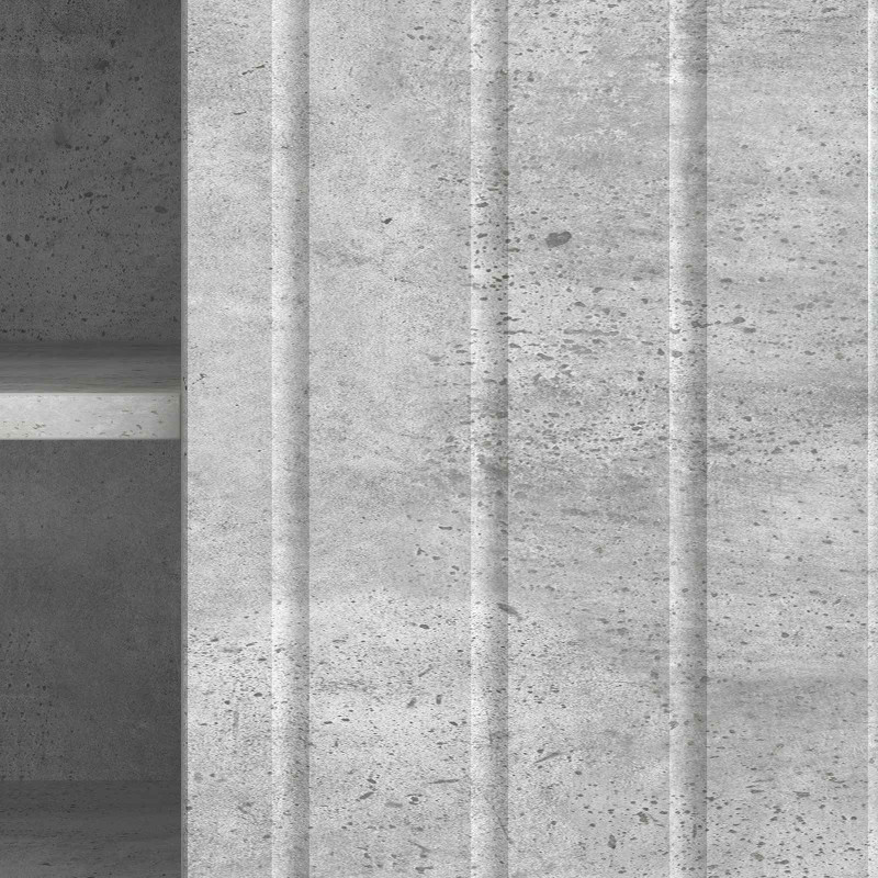Szafka pod telewizor Betonowy szary 102 x 34,5 x 52 cm