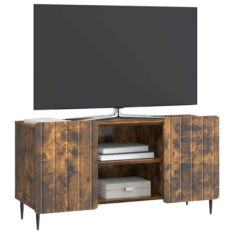 Szafka pod telewizor Dąb wędzony 102 x 34,5 x 52 cm
