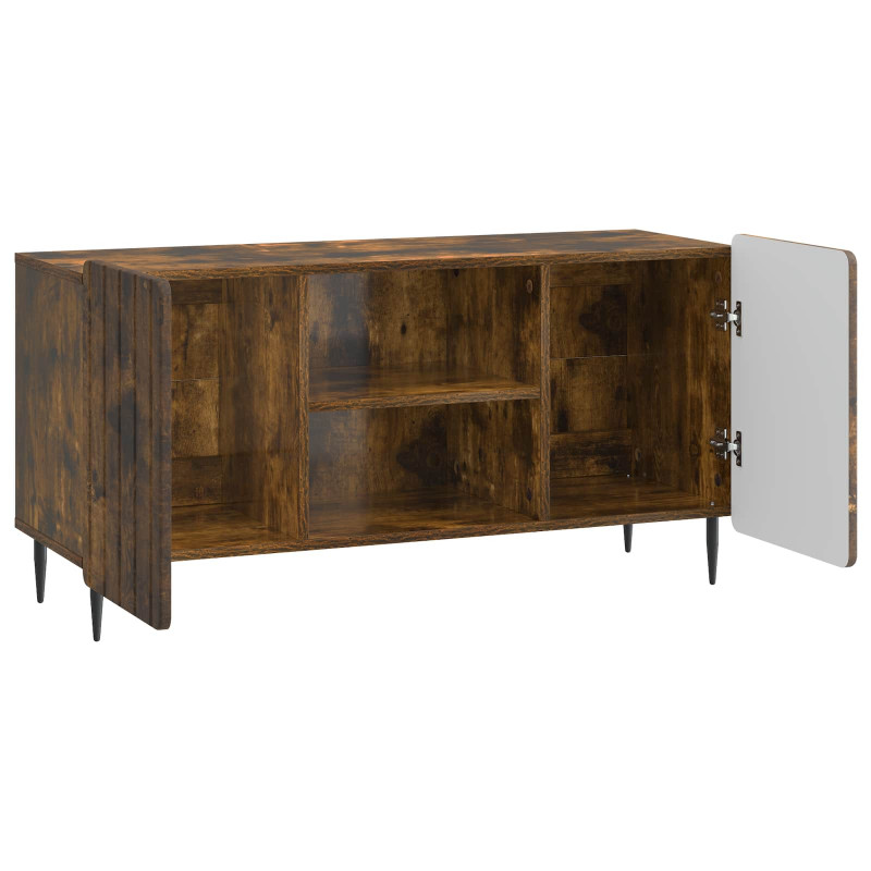 Szafka pod telewizor Dąb wędzony 102 x 34,5 x 52 cm