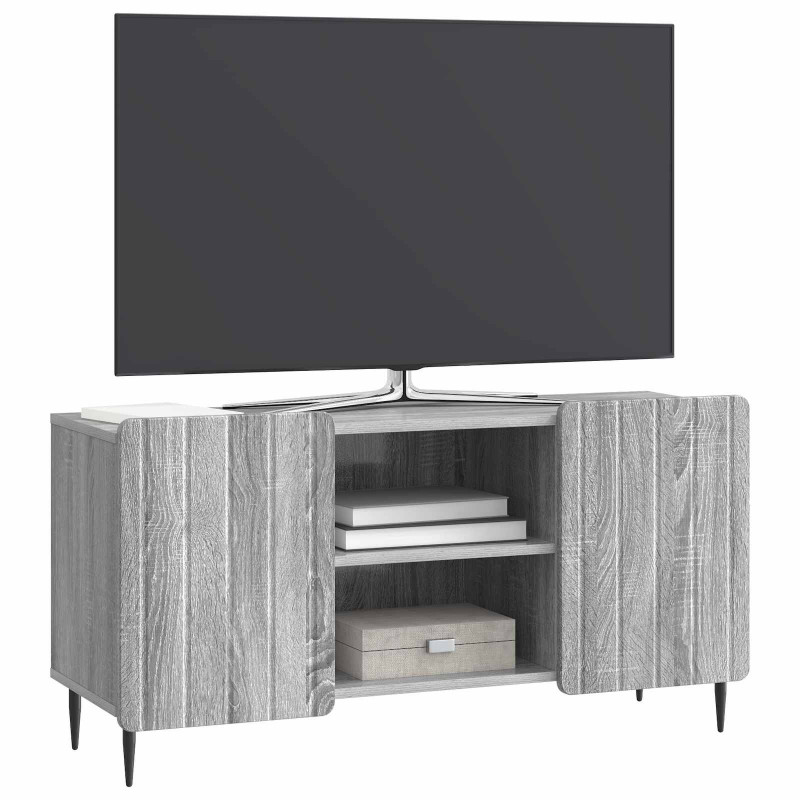 Szafka pod telewizor Szary Sonoma 102 x 34,5 x 52 cm