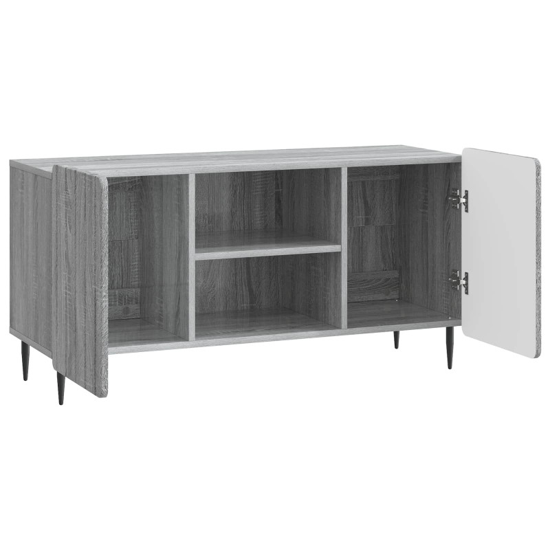 Szafka pod telewizor Szary Sonoma 102 x 34,5 x 52 cm