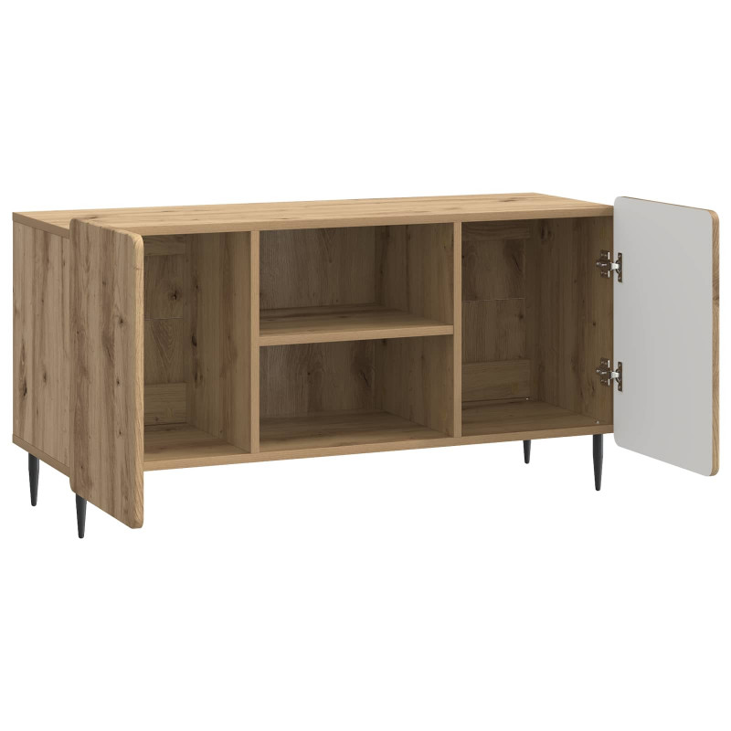 Szafka pod telewizor Dąb artisan 102 x 34,5 x 52 cm