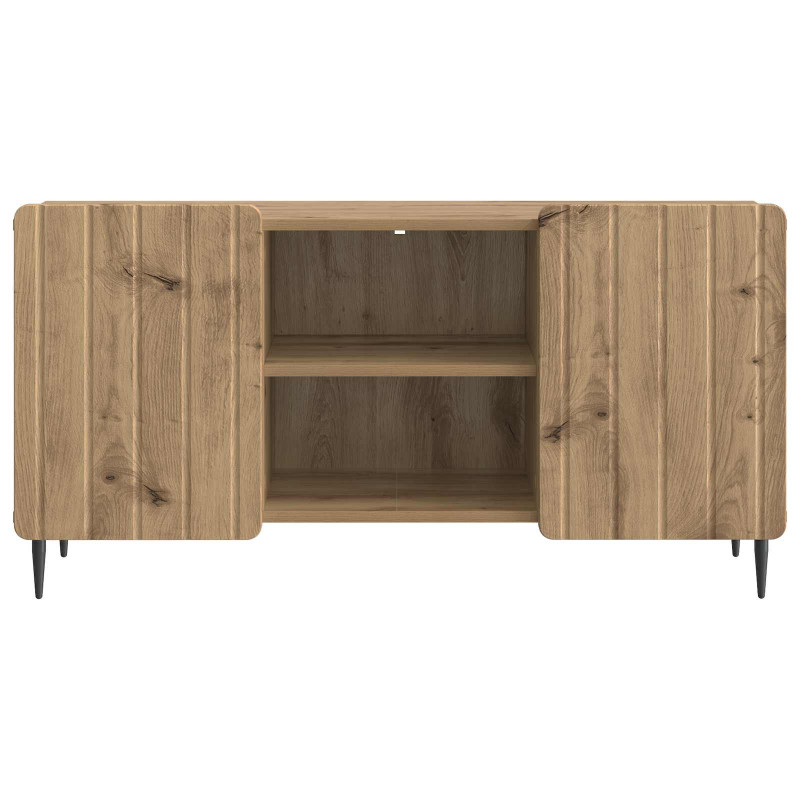 Szafka pod telewizor Dąb artisan 102 x 34,5 x 52 cm