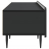 Szafka pod telewizor z szufladą Czarny 147 x 34,5 x 32 cm