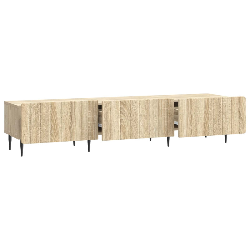 Szafka pod telewizor z szufladą dąb Sonoma 147 x 34,5 x 32 cm
