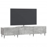 Szafka pod telewizor Betonowy szary 147 x 34,5 x 32 cm