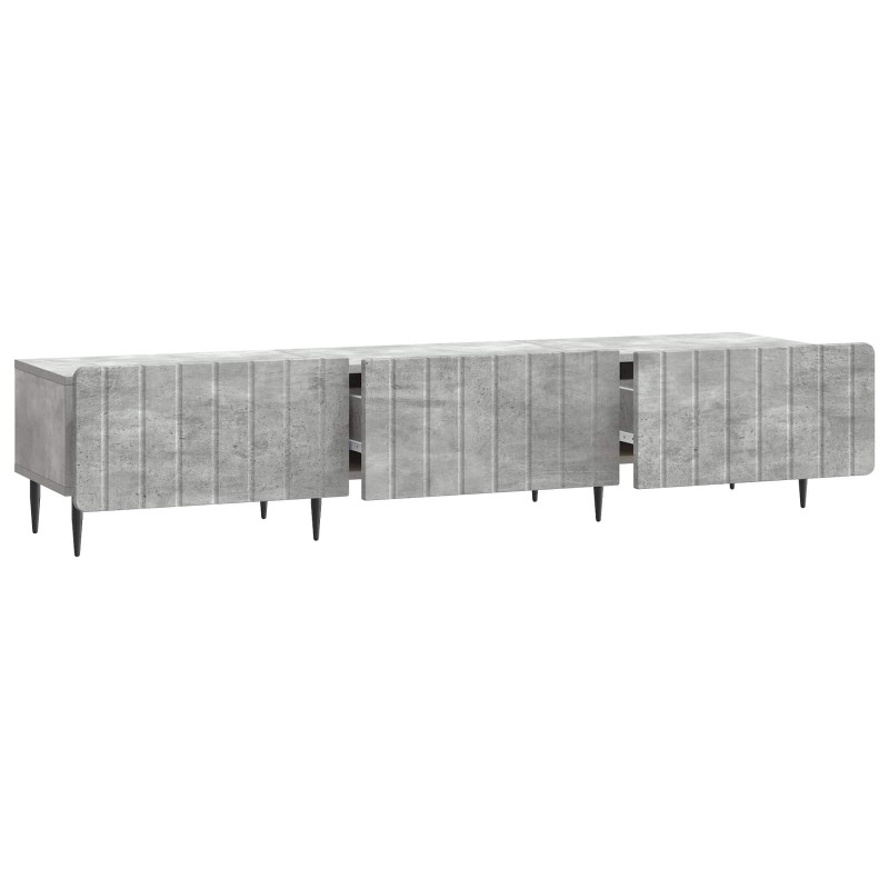 Szafka pod telewizor Betonowy szary 147 x 34,5 x 32 cm